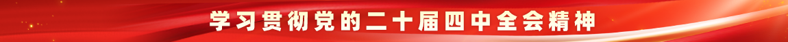 学习贯彻党的二十届四中全会精神