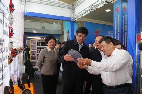 图为成果展活动现场