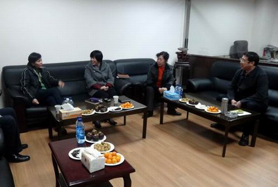 图为调研工作现场