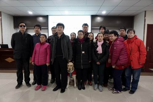 图为部分师生合影
