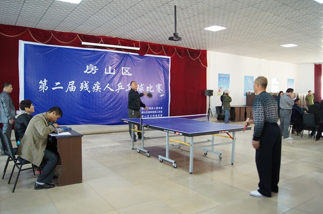 图为比赛现场