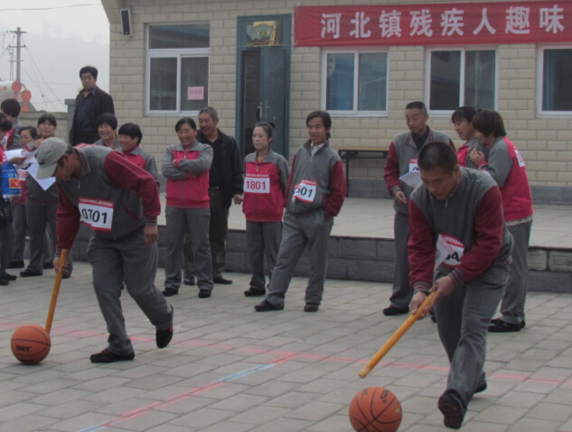 图为比赛现场