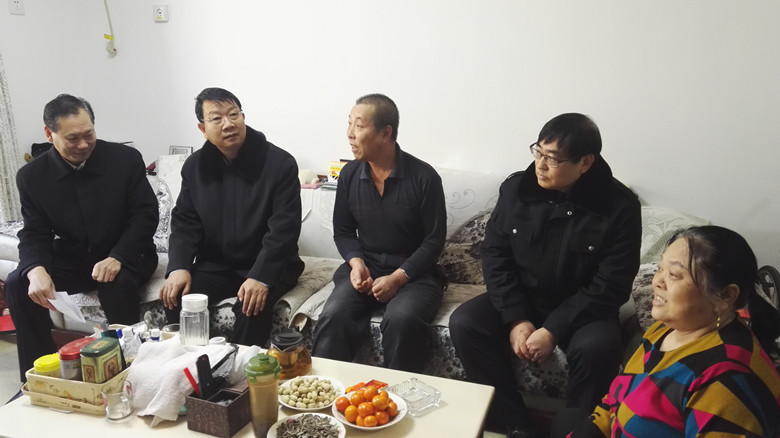 慰问现场