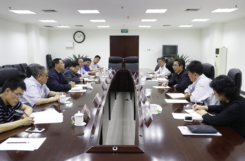 图为会见现场