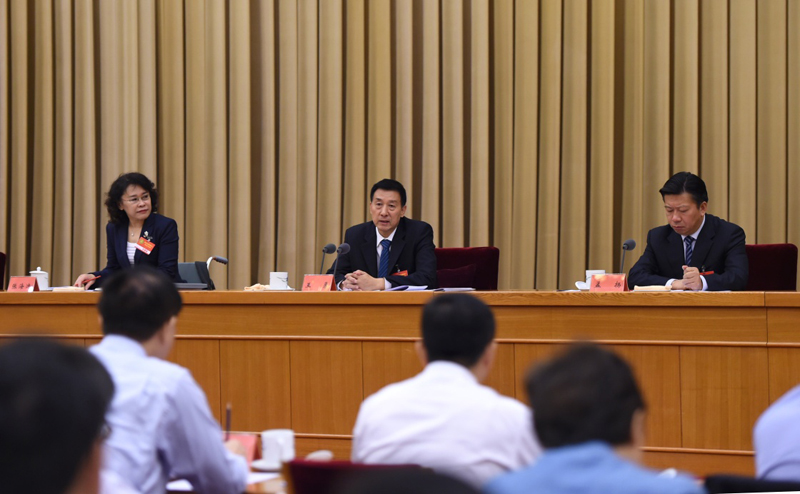 9月26日，第五次全国残疾人事业工作会议在北京召开，国务委员、国务院残疾人工作委员会主任王勇出席会议并讲话。新华社记者 谢环驰 摄