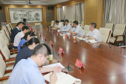 图为专题交流会现场