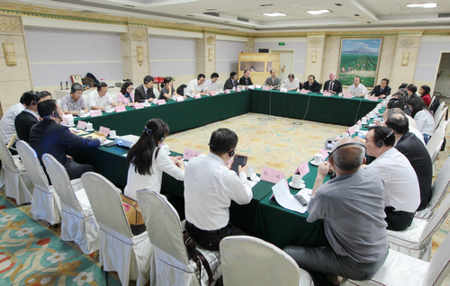 图为研讨会现场