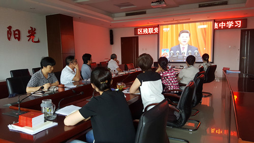 图为学习现场