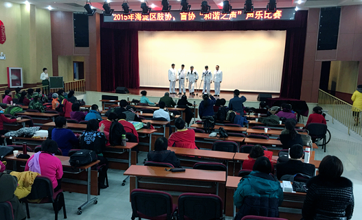 图为表演现场