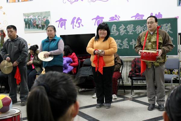 图为联谊会现场