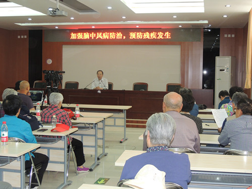 图为讲座现场