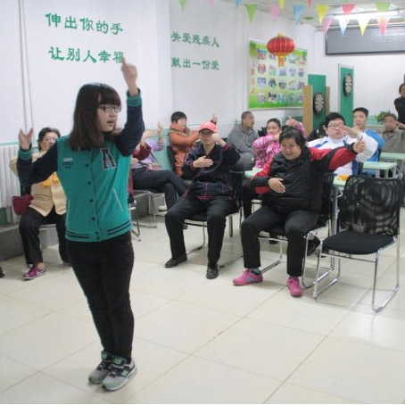 图为培训现场