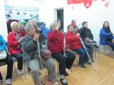 图为培训现场