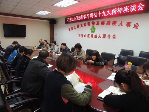 图为座谈会现场