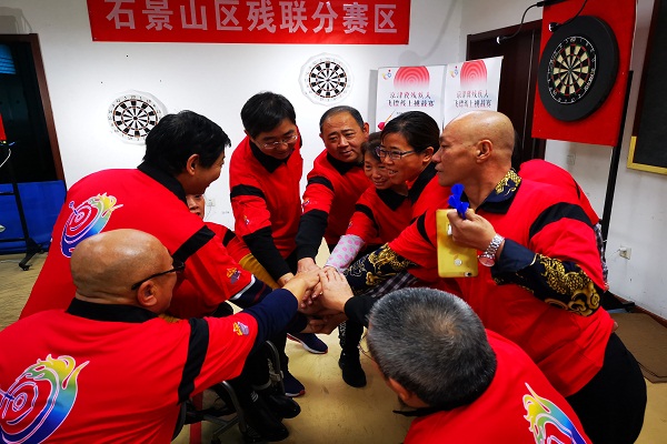 图为比赛现场