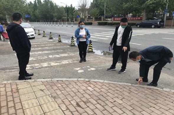 无障碍设施现场督察