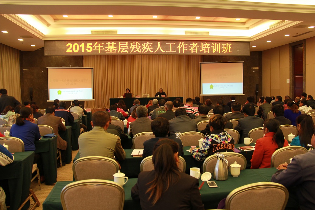 图为培训会现场