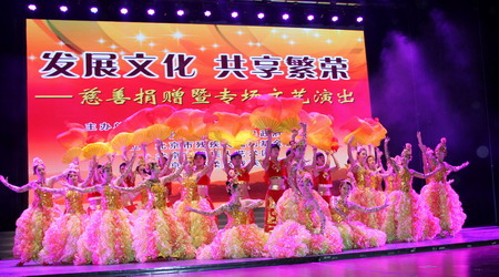 图为“发展文化，共享繁荣”慈善捐赠暨文艺演出活动现场（图3）