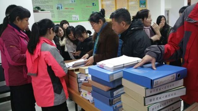 图为检查评估现场