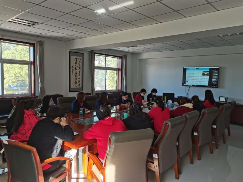 图为机构分会场学习现场